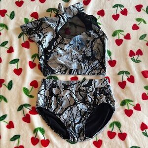 Patrick J Dancewear Black and Gray Set